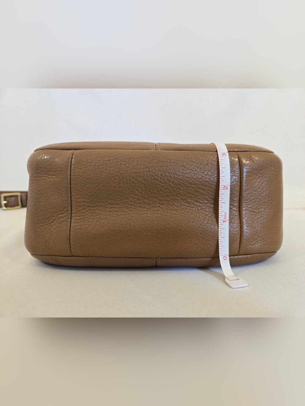 Coach Leather Crossbody Shoulder Bag in Camel - Picture 13 of 16